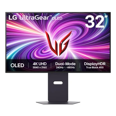 Afbeelding van LG UltraGear 32GS95UV B QHD OLED Gaming Monitor 240hz 480hz 32inch