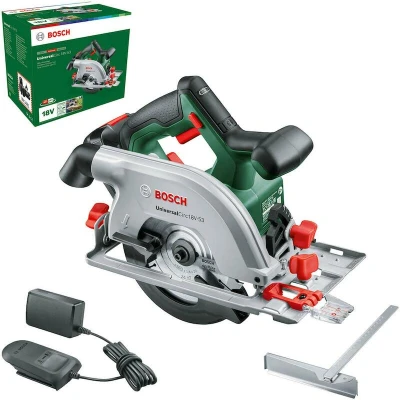 Afbeelding van Bosch UniversalCirc 18V 53 accu cirkelzaag Met &amp; lader Zaagblad 160 mm