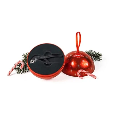 Afbeelding van KNIPEX87 00 100 XMAS ACTIEVERPAKKING incl. KNIPEX Cobra XS in feestelijke metalen bal Meerkleurig