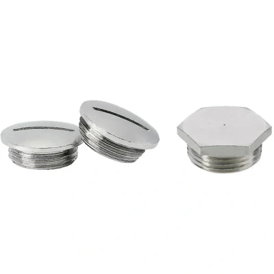 Afbeelding van Jacob 105015 Blindstop M50 Messing 1 stuk(s)