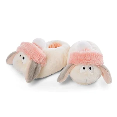 Afbeelding van NICI Liska het Konijn Pantoffels In Maat 38 41 L I Figuratieve Antislippantoffels voor Kinderen Warme &amp; Knuffelige Pluche Dieren Meisjes Jongens 48341