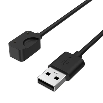 Afbeelding van MoKo Charger Cable Compatible with Samsung Galaxy Fit 3, Magnetic Charging Dock 1m USB Cord, Black