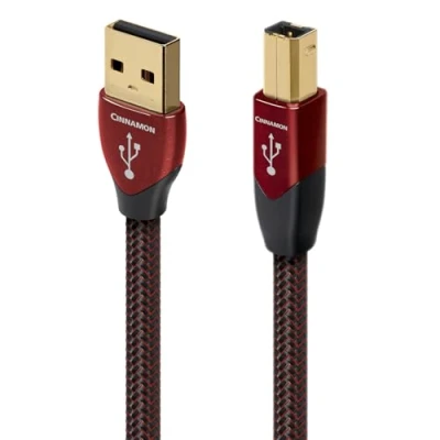 Afbeelding van Audioquest Cinnamon USB A naar B Kabel Hifi 0,75m
