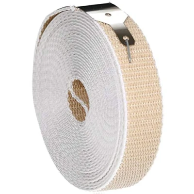 Afbeelding van Schellenberg 34304 Band fix rolluikband, reparatieset, vervanging van defecte rolluikriemen zonder de rolluikkast te openen, complete set, MAXI 23 m, Beige