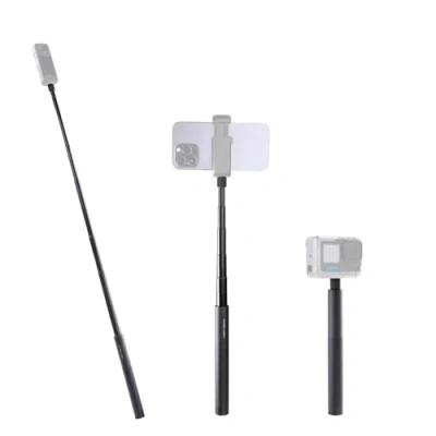Afbeelding van PGYTECH Uitschuifbare Selfie Stick (96cm/37.8inch) Aluminium Lange Paal Onzichtbaar voor Insta360 Verlengingsmonopod Compatibel met GoPro Hero 12/11 DJI OSMO Pocket 3 Action 4 AKASO Camera