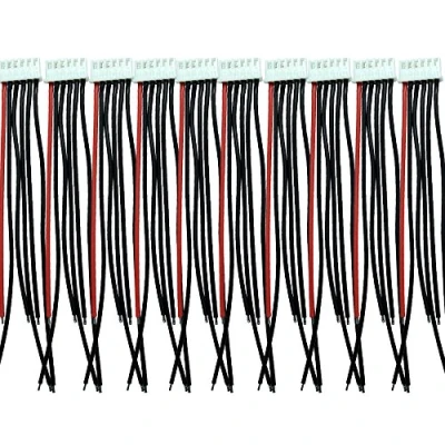 Afbeelding van Boladge 10 stuks 15 cm 5S 6 pins batterij balancer kabel oplader siliconen draad JST XH stekker adapter voor RC 18.5V Lipo (5S)