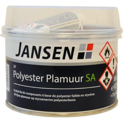 Afbeelding van jansen 2k polyester plamuur sa 250 gram