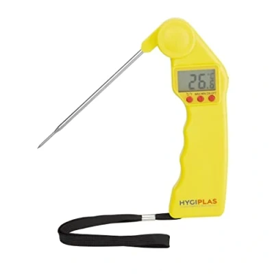 Afbeelding van Hygiplas Easytemp kleurcode thermometer geel