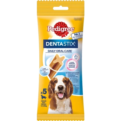 Afbeelding van 5 Stuks Voor Middelgrote Honden (10 25kg) Pedigree Dentastix