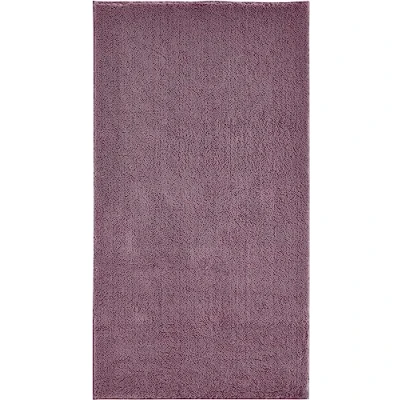 Afbeelding van andiamo Arezzo Vloerkleed, wasbaar, voor woonkamer, eetkamer, onderhoudsvriendelijk, elegant, gezellig woonkamertapijt, bonttapijt, effen, 80 x 200 cm, lavendel
