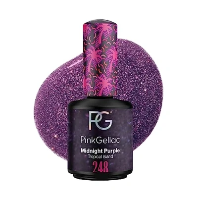 Afbeelding van Pink Gellac 248 Midnight Purple gel nagellak 15 ml