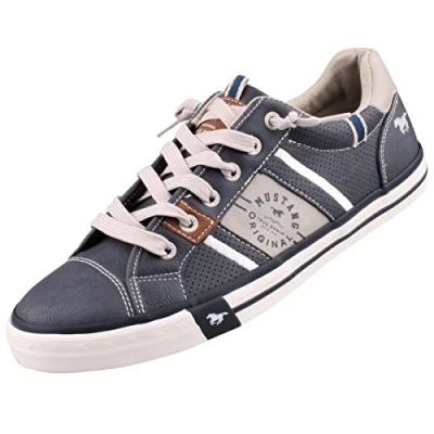 Afbeelding van MUSTANG Slip on sneakers voor heren, donkerblauw, 41 EU