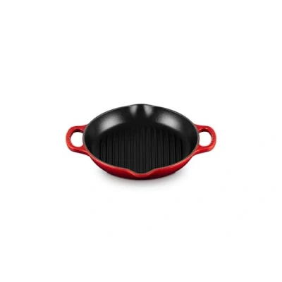 Afbeelding van Hoge Grill Le Creuset Rond Kersenrood 25 cm
