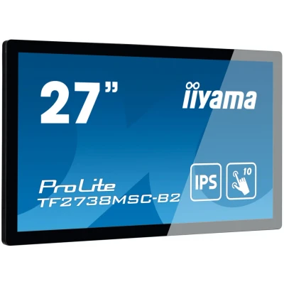 Afbeelding van Iiyama ProLite TF2738MSC B2 LCD monitor Energielabel F (A G) 68.6 cm (27 inch) 1920 x 1080 Pixel 16:9 5 ms DVI, HDMI, DisplayPort, Hoofdtelefoon (2.5 mm