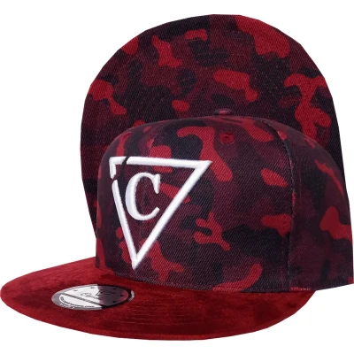 Afbeelding van Capiche Snapback Baseballone SIZE Pet, Heren, Maat: One Size, red camo