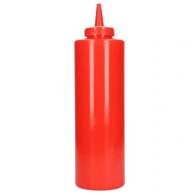 Afbeelding van Knijpfles Rood 720ml
