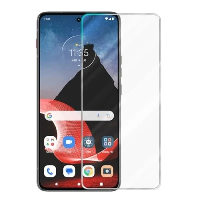 Afbeelding van Cadorabo Screenprotector geschikt voor Motorola ThinkPhone Pantser film Beschermende in KRISTALHELDER Geharde (Tempered) display beschermglas 9H hardheid met 3D Touch