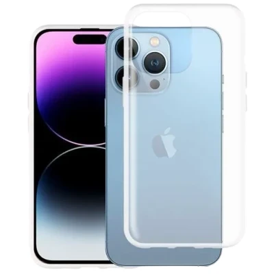 Afbeelding van Just in Case TPU Back Cover Transparant Apple iPhone 14 Pro