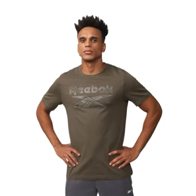 Afbeelding van Reebok ID CAMO Tshirt print, Heren, Maat: Medium, Army green