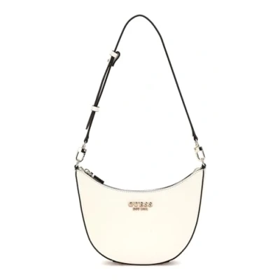 Afbeelding van GUESS Fedana Mini Top Zip Shoulder Bag Cream White