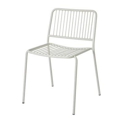 Afbeelding van Broste Copenhagen Eden stoel Beige grey