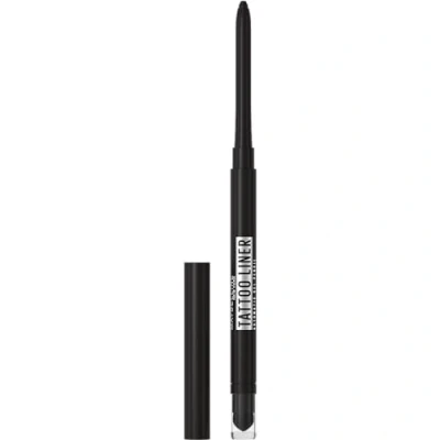 Afbeelding van 3x Maybelline Tattoo Liner Smokey Gel Pencil Waterproof Eyeliner Black