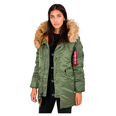 Afbeelding van ALPHA INDUSTRIES Winterjack Women Cold Weather Jackets N 3B VF 59 Wmn