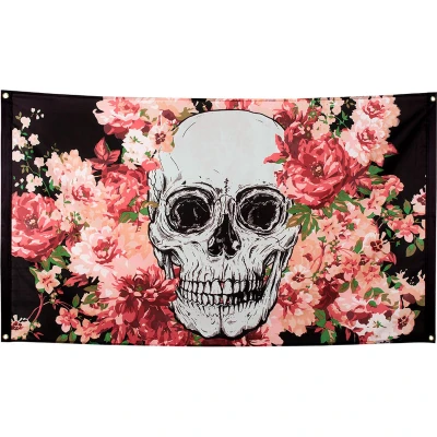 Afbeelding van Dia de los muertos vlag 90 x 150cm