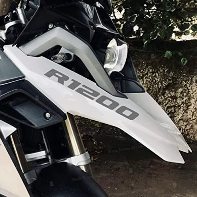 Afbeelding van Stickers R1200 compatibel met R1200GS R 1200 GS motorfiets Adventure (grijs)