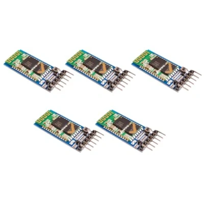 Afbeelding van 5 x HC 05 geïntegreerde bluetooth module draadloze seriële poort HC05