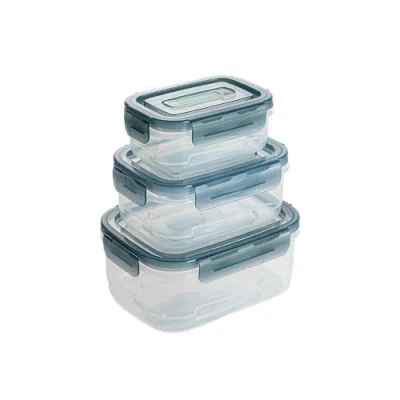Afbeelding van Quid Minimale set met 3 luchtdichte containers van kunststof, 1800 ml 1000 500
