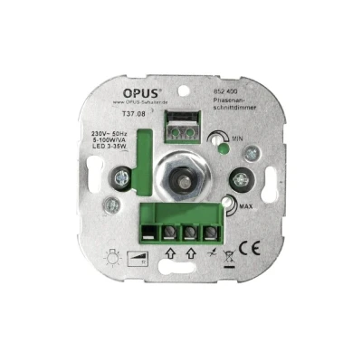 Afbeelding van LED Inbouwdimmer (faseaansnijding 5 100W/VA)