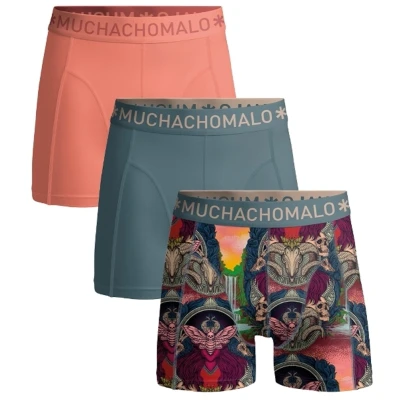 Afbeelding van Muchachomalo Heren Boxershorts 3 Pack Maat 3XL 95% Katoen Mannen Onderbroeken