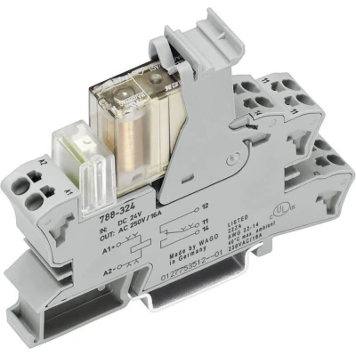 Afbeelding van WAGO 788 384 Veiligheidsrelais Voedingsspanning (num): 24 V/DC 2x wisselcontact (b x h d) 15 64 86 mm 1 stuk(s)