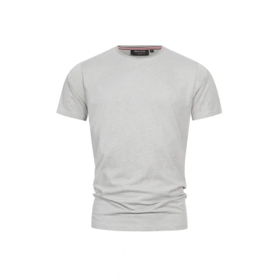 Afbeelding van Indicode Jeans Walmore Tshirt basic, Heren, Maat: Small, Lt grey