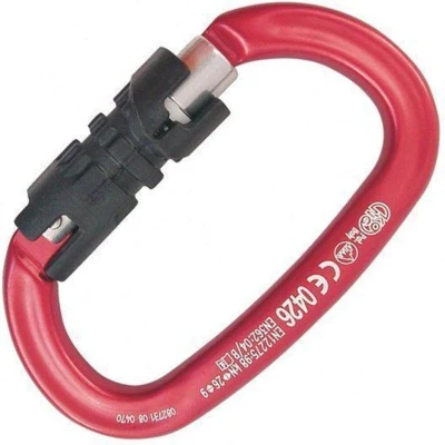 Afbeelding van Kong Ovalone Karabiner Autoblock Rood