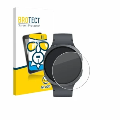 Afbeelding van BROTECT Glas Screenprotector voor Samsung Galaxy Watch 8 (44 mm) Gehard Beschermglas 9H