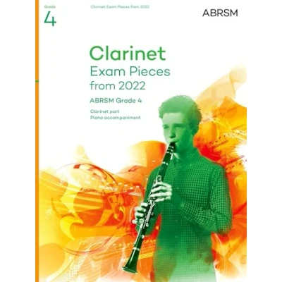 Afbeelding van ABRSM Exam Pieces Clarinet from 2022, Grade 4