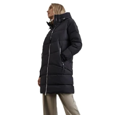 Afbeelding van Street One Gevoerde teflon jas voor dames, zwart, 44