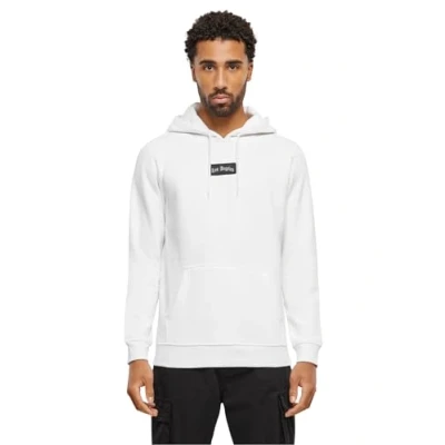 Afbeelding van Mister Tee LA Sketch Patch Hoodie, Heren, Maat: Medium, White