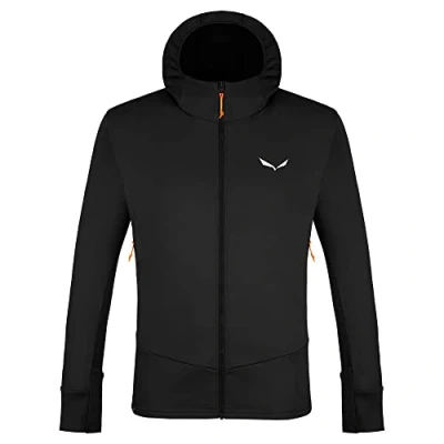Afbeelding van Vest Salewa Men Puez Polarlite Hooded Black Out M