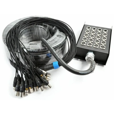 Afbeelding van PD Connex Stage Snake 16 in 4 out XLR 30 meter