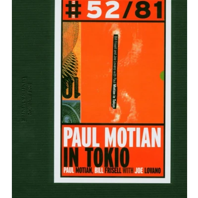 Afbeelding van Motian, Paul (L. Lovano, B. Frisell): In Tokyo [CD]