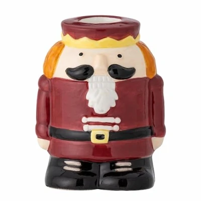 Afbeelding van Bloomingville Feast kaarsenhouder 9 cm Rood