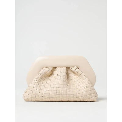 Afbeelding van Themoirè Hobo bags Natural &quot;Tia&quot; Synth Leather Micro Shoulder Bag in beige