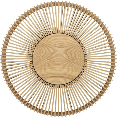 Afbeelding van Umage Clava Up Wood Large houten wandlamp naturel Ø 49 cm
