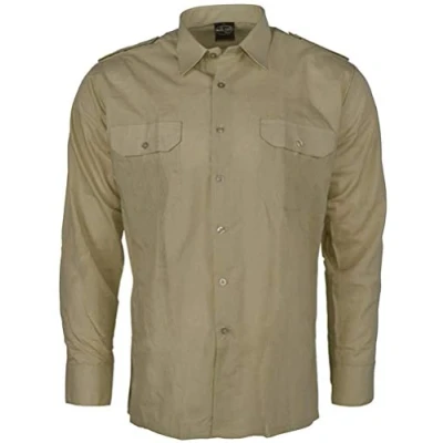 Afbeelding van Mil Tec Unisex overhemd 10931002 (2 stuks)