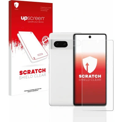 Afbeelding van upscreen Screenprotector voor Google Pixel 7 (Voor+Camera) Folie Beschermfolie transparant
