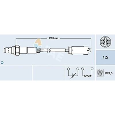 Afbeelding van Fae Lambda sonde 77238