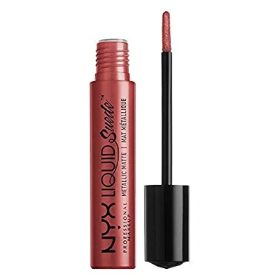 Afbeelding van NYX Suede Matte Metallic Liquid Lipstick Bella